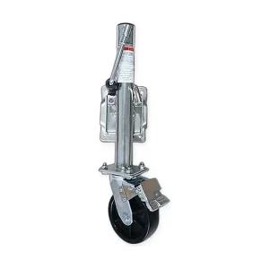 6 inch nylon brakeable jockey wheel