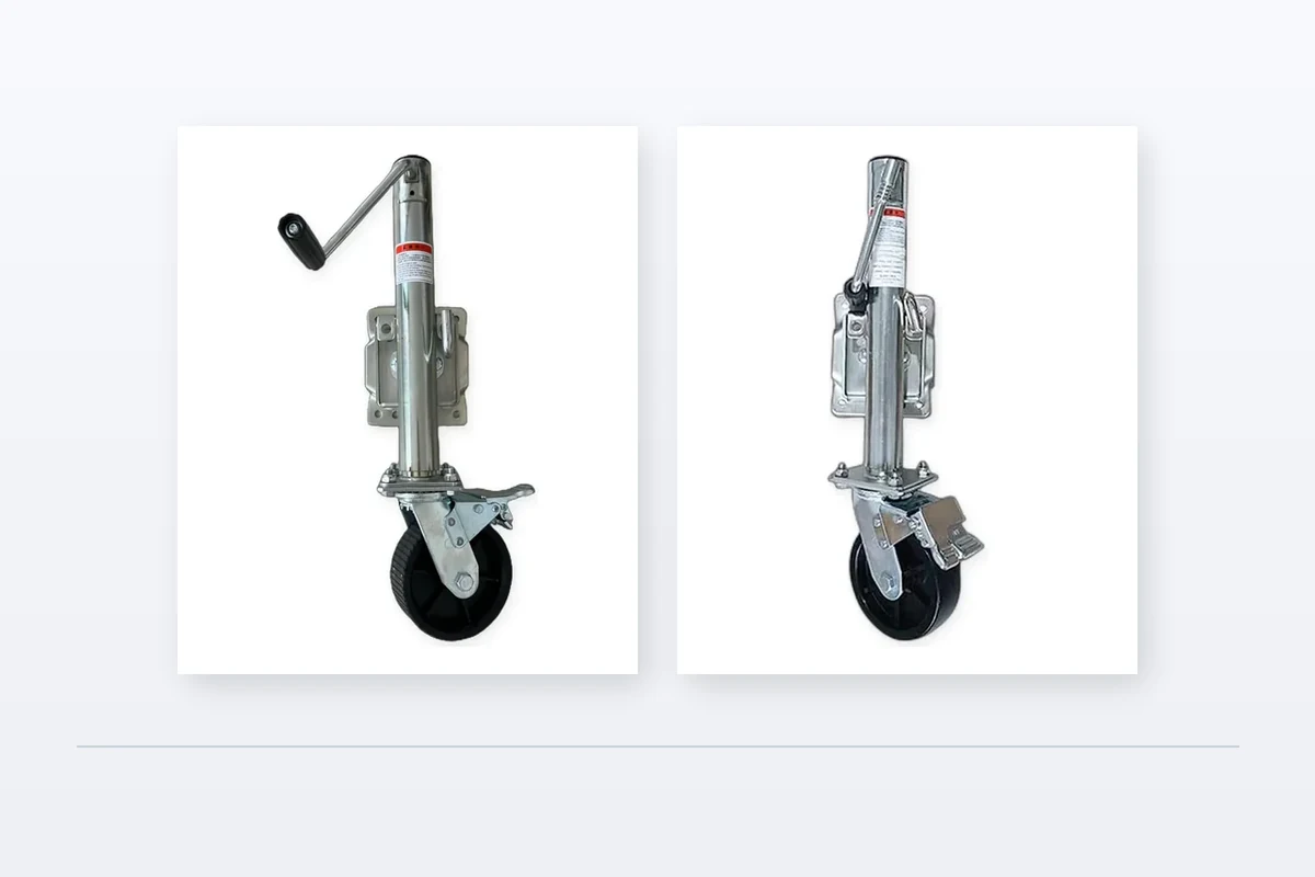 Braked Plastic Wheels