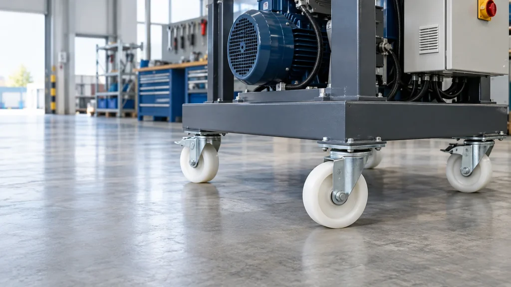 machinery equipment base application
